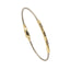 Bratara Fixa Unisex Aur 14k Rope cu Model Geometric