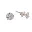 Cercei Argint cu Piatra Lunii Aprilie - Pure White