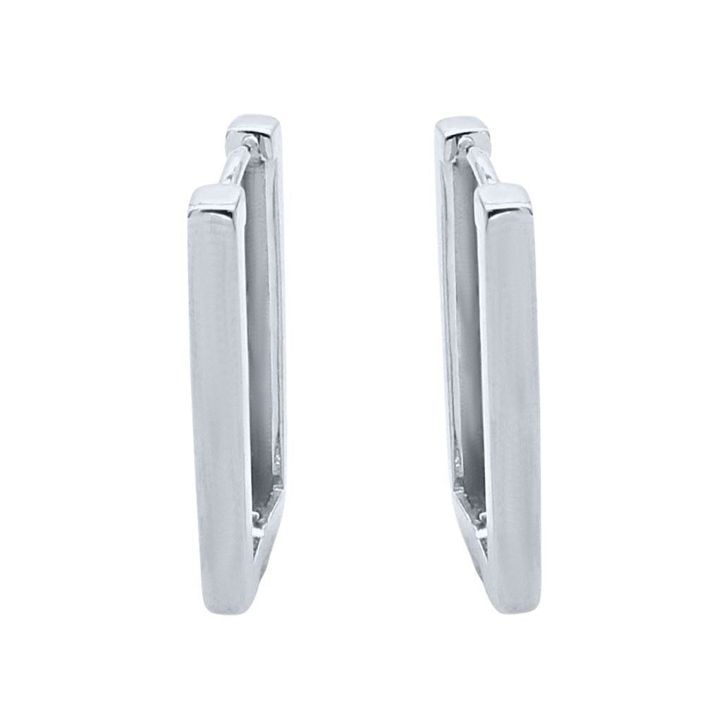 Cercei Argint Huggie Hoops 2cm