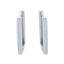 Cercei Argint Huggie Hoops 2cm