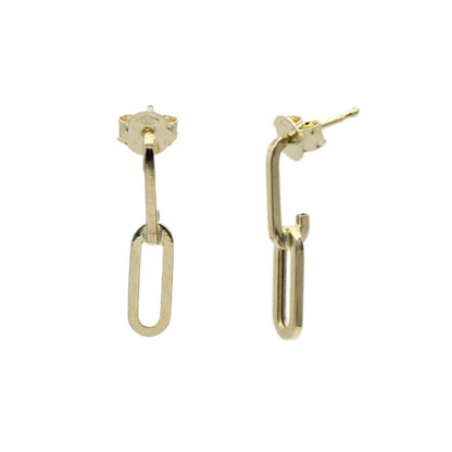Cercei Aur 14k Modern Chain