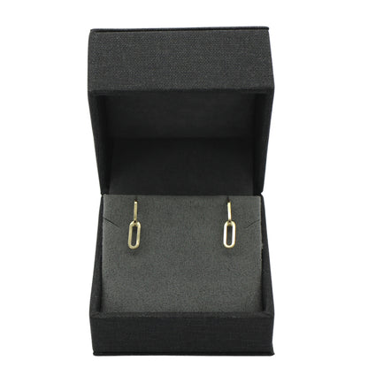 Cercei Aur 14k Modern Chain