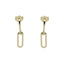 Cercei Aur 14k Modern Chain