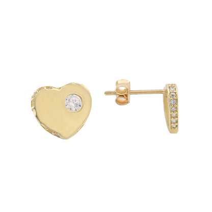 Cercei Aur 9k Twinkle Hearts