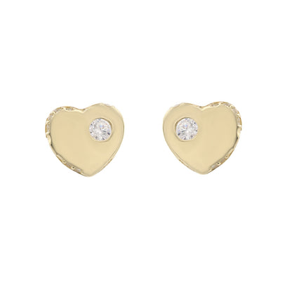Cercei Aur 9k Twinkle Hearts