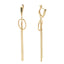 Cercei Eleganti Aur 14k Franjuri