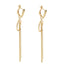 Cercei Eleganti Aur 14k Franjuri