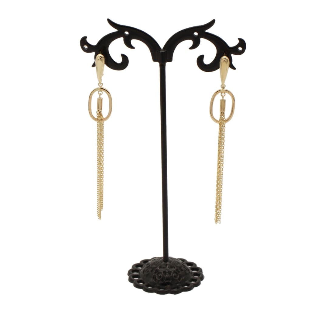 Cercei Eleganti Aur 14k Franjuri