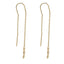 Cercei Fir Dublu Aur 14k Infinit