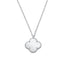 Lant Argint Floare cu Sidef 1.5 cm