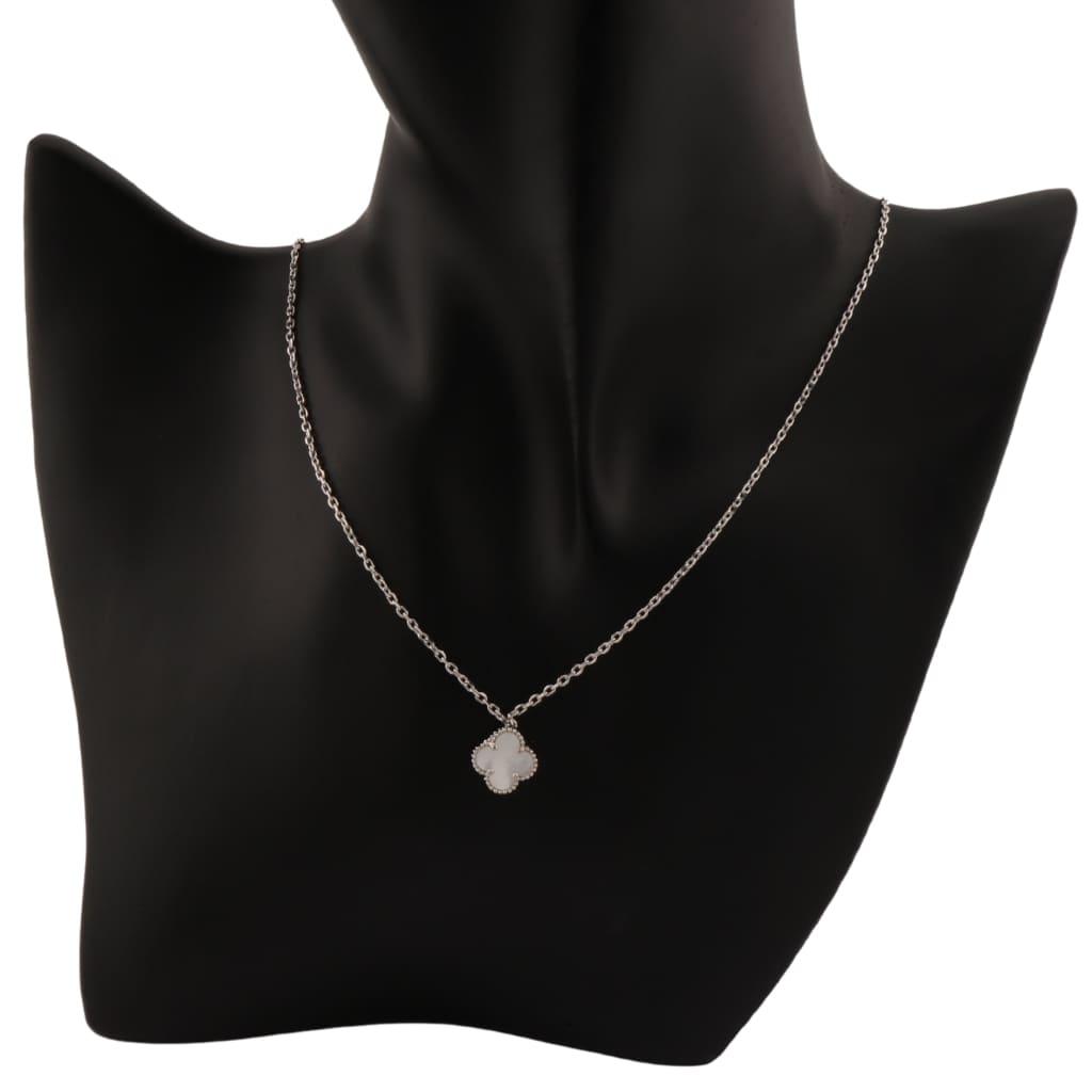 Lant Argint Floare cu Sidef 1 cm