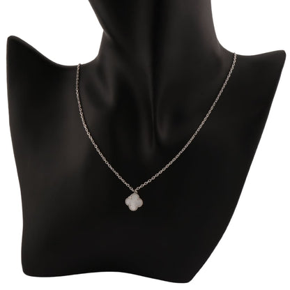 Lant Argint Floare cu Sidef 1 cm