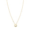 Lant Aur 14k Clasic cu Piatra Alba