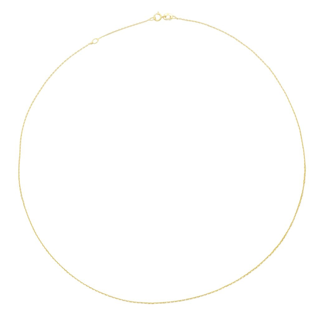 Lant Aur Galben 14k Clasic cu Zale 1mm