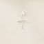 Pandantiv Argint Cruce Simpla cu Pietre Zirconia