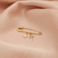 Pandantiv Tip Brosa Aur 14k Safety Pin cu Charmuri